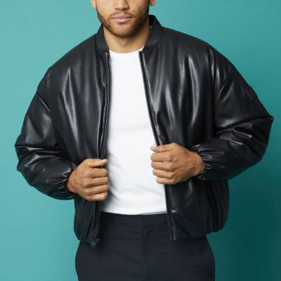 Heavyweight Classic Bomber Jacket - Black